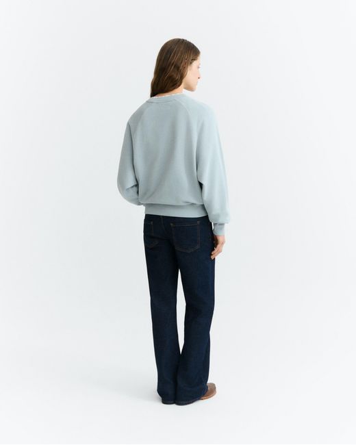 Thinking Mu White Pet Bonnie Sweatshirt