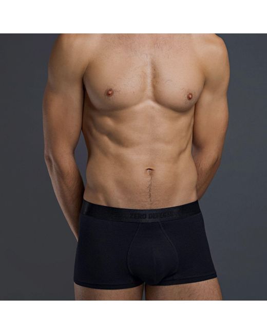 Zd - Zero Defects Blue Akiles Trunk – Breathable & Soft Soy Fiber for men