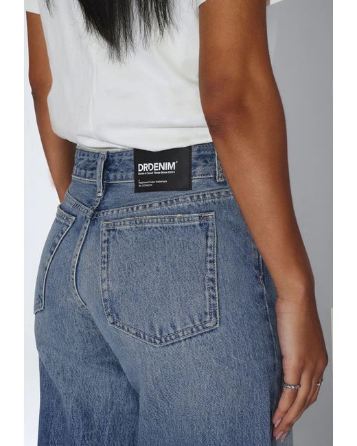 Dr. Denim Blue Rhue Low Wide