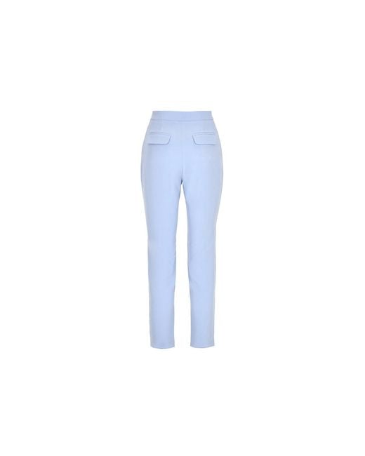 Mandragora Blue High-Waisted Light Pants