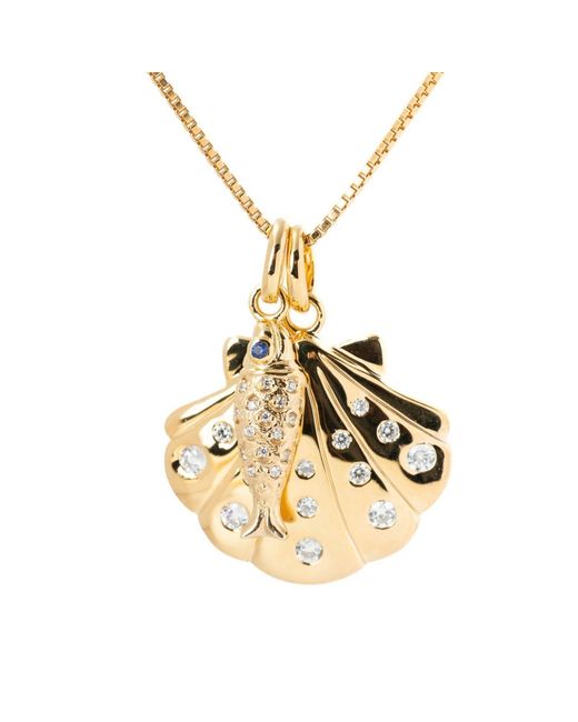 Belinda Jewelz Metallic Sea Shell Charm