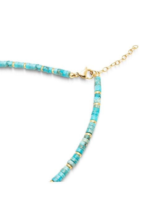 Nialaya Blue Heishi Choker With