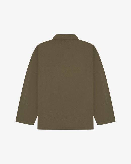 Uskees Green Overshirt for men