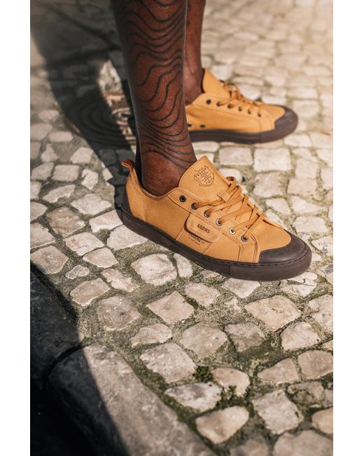 &SONS Trading Co Brown Baseline Tan Low Top for men