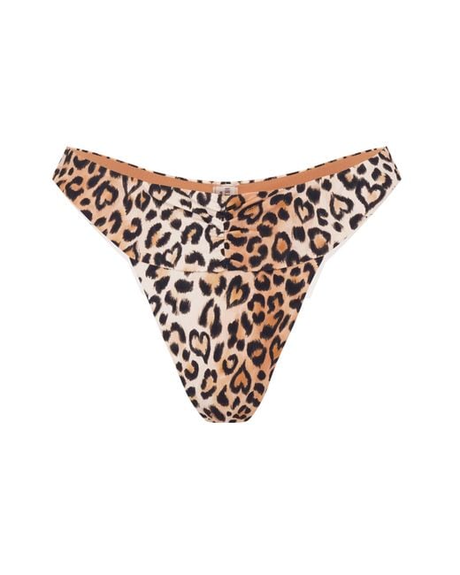 Wild Lovers White Honeycomb Bikini Bottoms