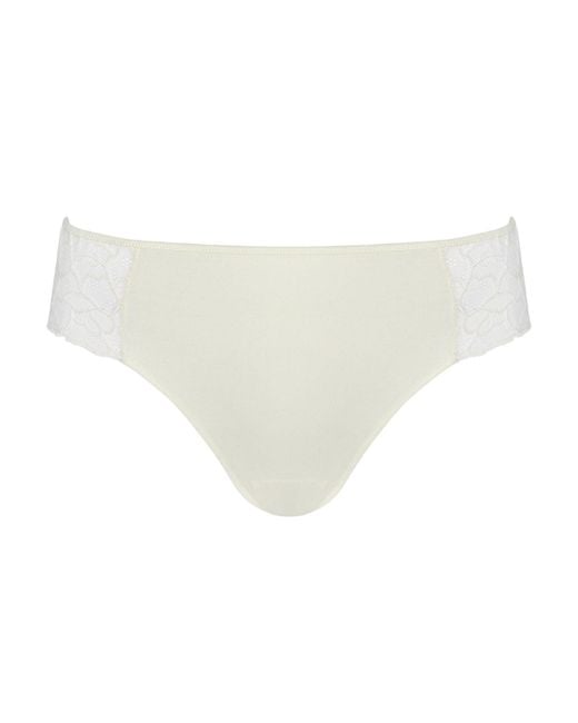 Zd - Zero Defects White Neutrals Enea Mid-Rise Brief – Premium Comfort With Soy Fiber