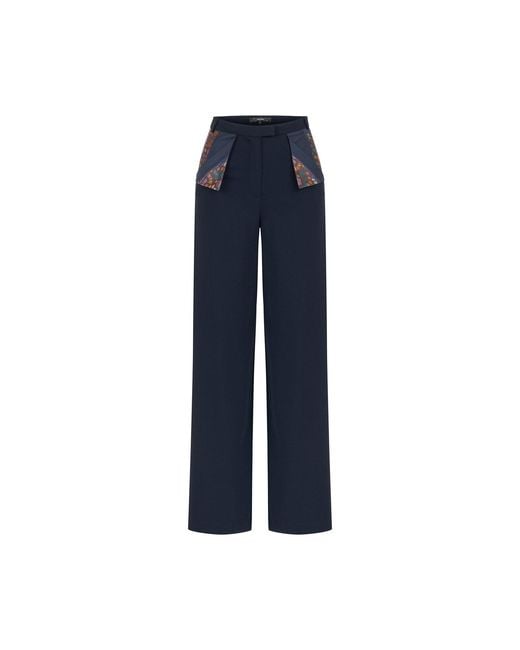 Saint Ones Blue Stravine Pants