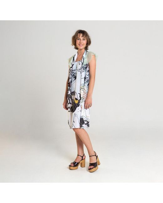 ARTISTA White Bath Mint Dress