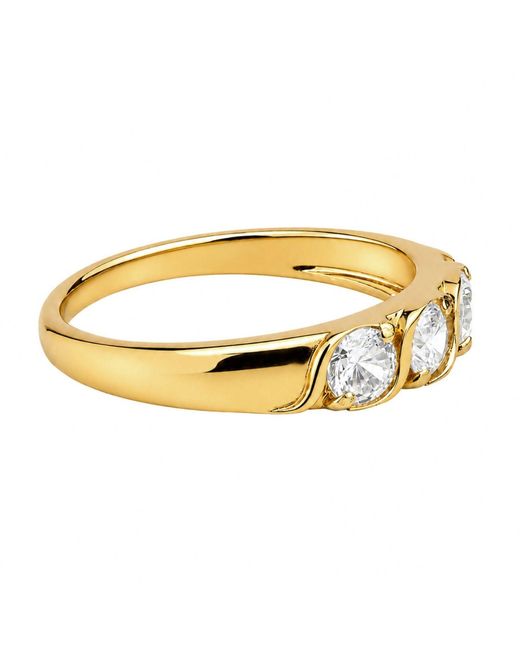 Belinda Jewelz Metallic Topaz Vintage Birthstone Ring