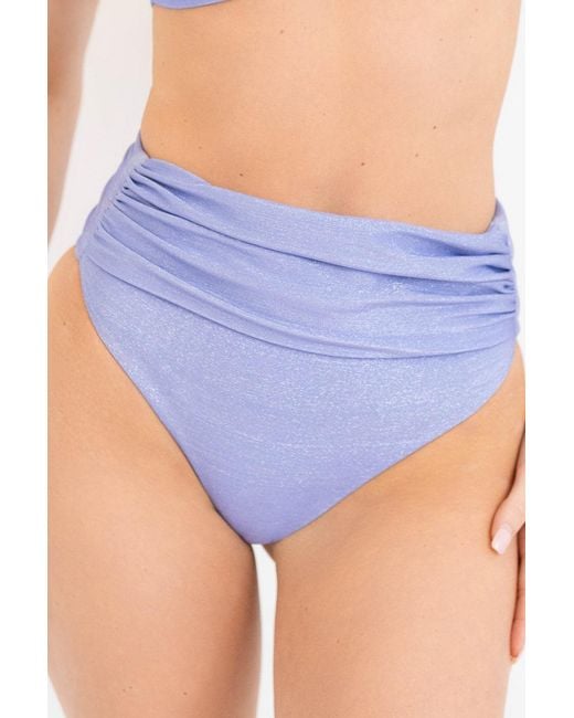 Leyla Maya Ltd Purple Annie & Paloma High Waisted Bikini Set
