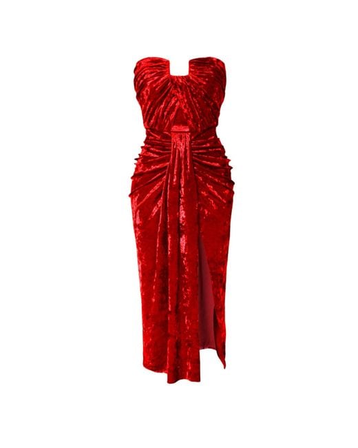 AGGI by HALEWSKI Red Bella Cherry Dress
