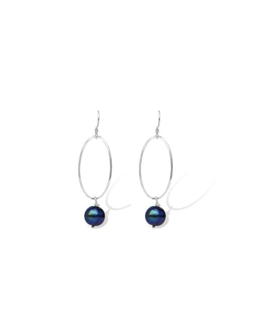 FV Jewellery White La Pierre Fresh Water Pearl Earrings