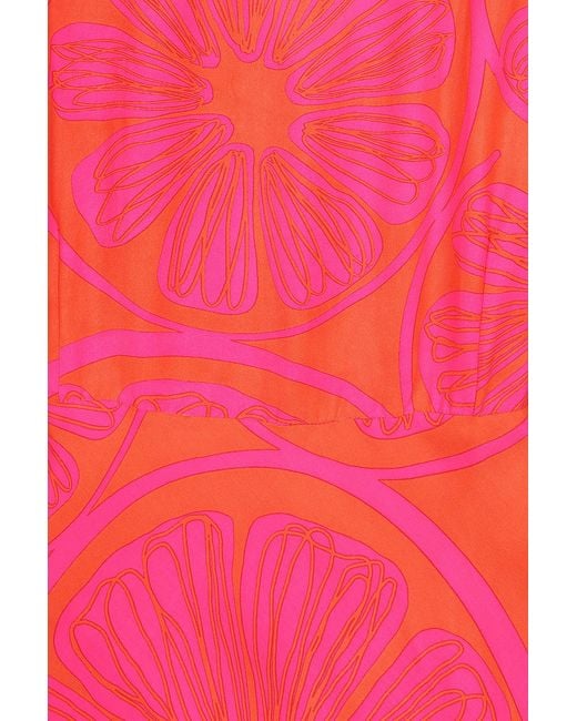 Mercy Delta Red Stewart Limoncello Pompelmo Dress