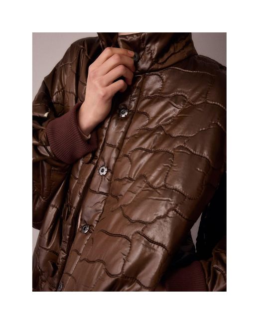 Amanda Thompson Couture Brown Ms K Bomber Jacket Chocolate