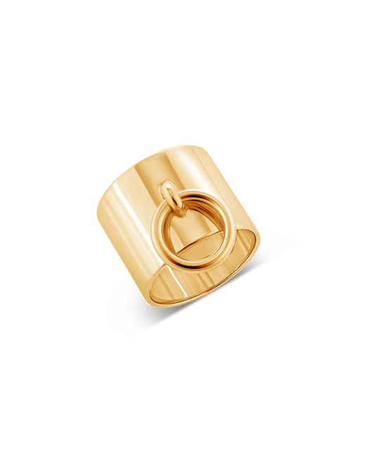 SALLY SKOUFIS Metallic Bondage Ring