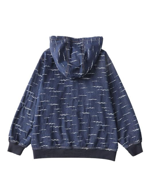VERYRARE Blue Kaketsugi Hoodie for men