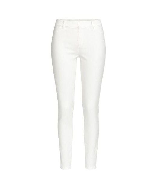 Conquista White Neutrals Pocket Detail Trousers