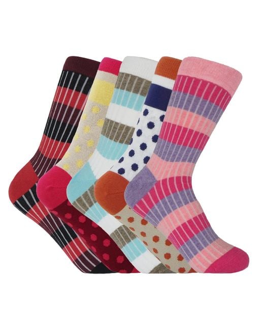 Peper Harow - Made in England Blue Five Days Socks Bundle
