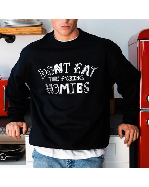 Dont Eat the Homies Gray Dont Eat The Effing Homies for men