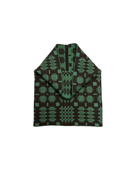 Mabli Green Carthen Merino Tube Scarf