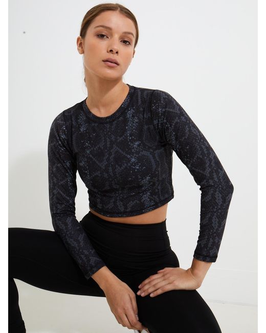 Lula-Ru Blue Long Sleeve Top
