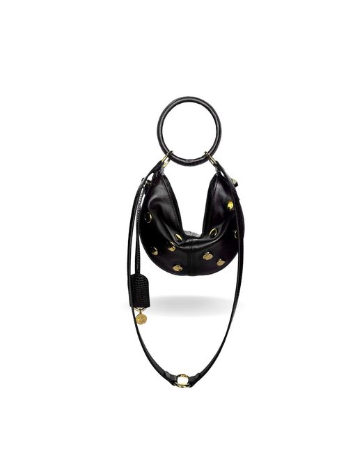 Indigolush Black Mini Ivy Studded