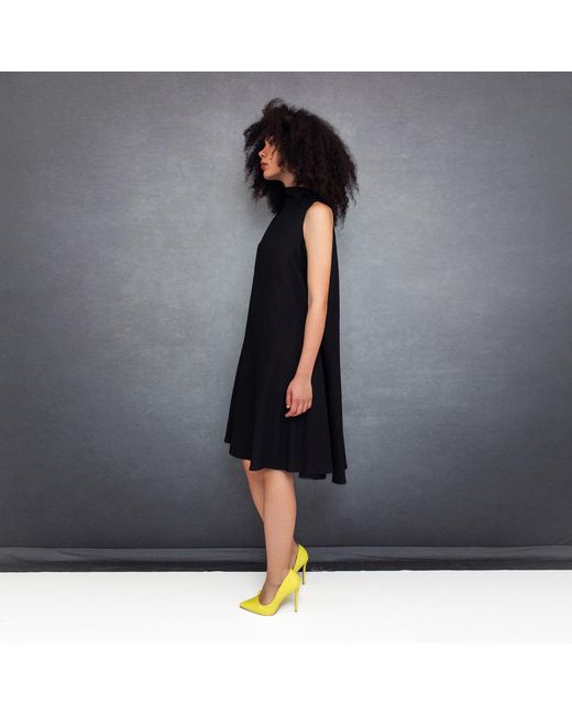 Bianca Popp Black Bell Dress Midi