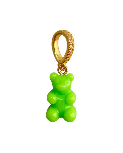 Smilla Brav Apple Gummy Bear Charm Pendant in Green | Lyst UK