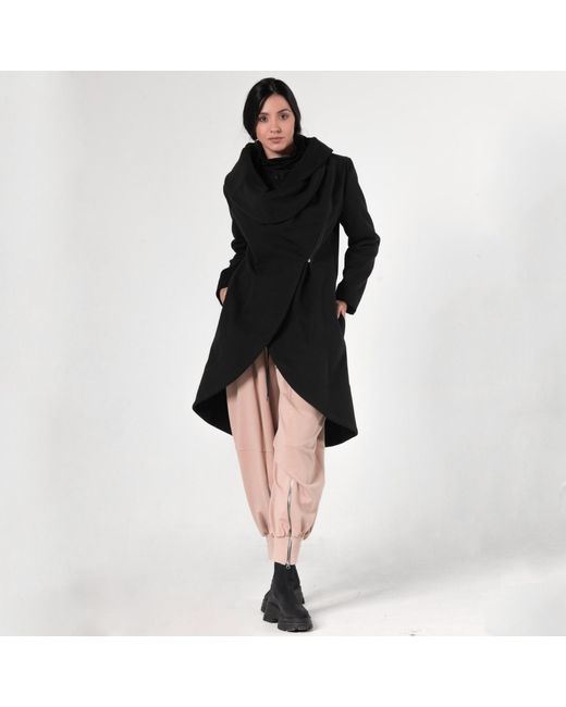 Metamorph Black Soft Winter Coat