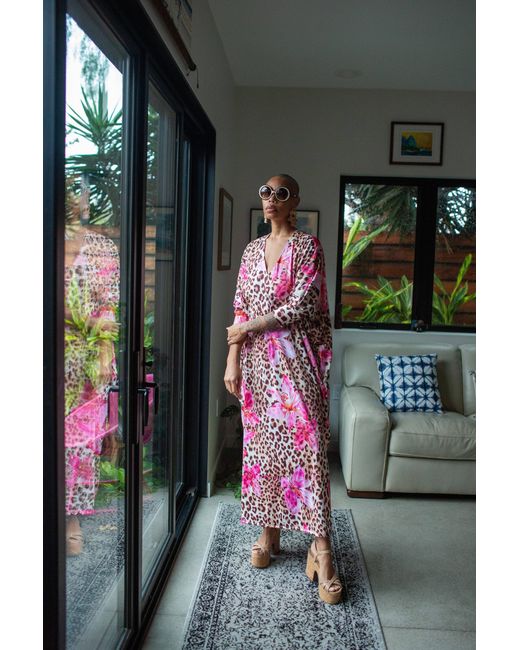 Jennafer Grace Pink Gracie Caftan