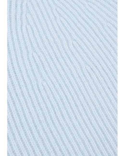 Loop Cashmere Blue Cashmere Beanie