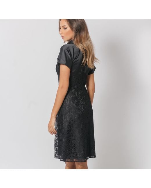 Maison Bogomil Black A Dress With A Touch Of The Last Century