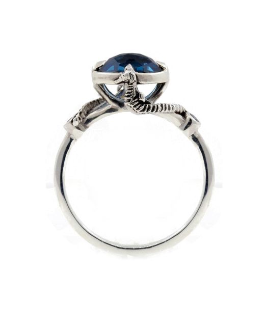 Lee Renee Blue Seahorse Topaz Ring