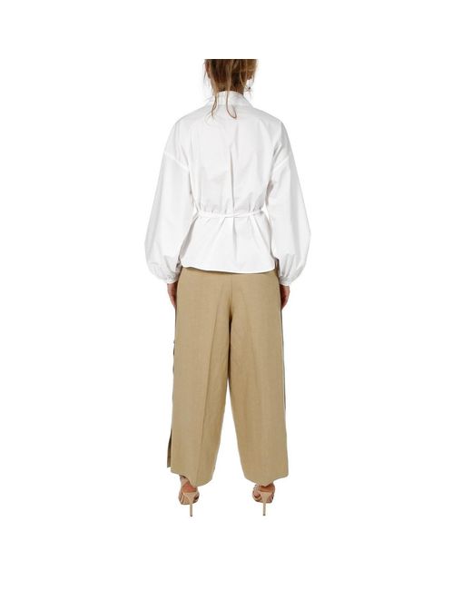 AGGI by HALEWSKI White Laynie Shirt