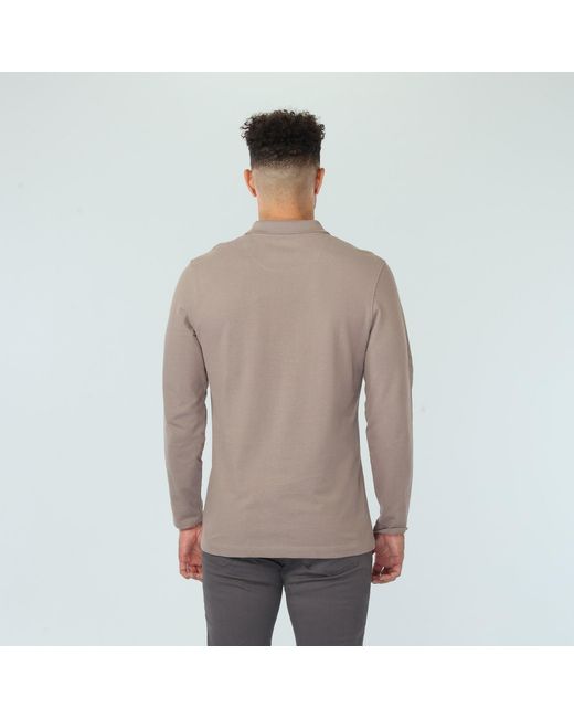 Vustra Gray Driftwood Polo for men