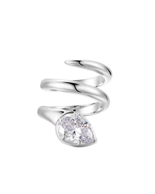 Onewildone Metallic When You Know You Know Twisted Snake Pinky Ring