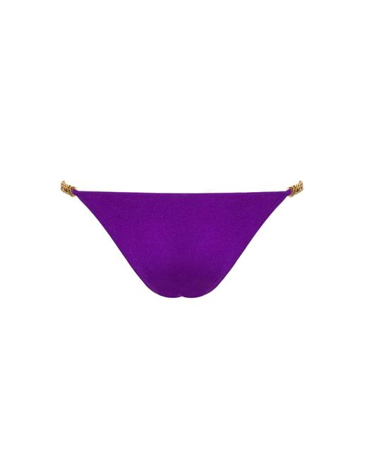 Cherina Beachwear Llc Purple Rose Bikini Bottom