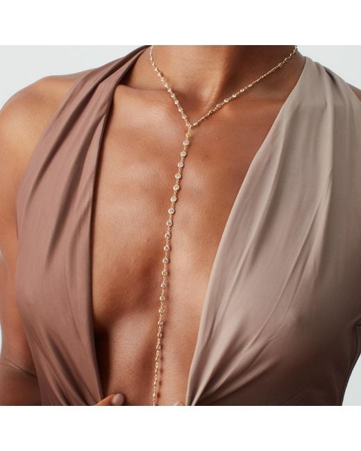 La Soula Jewelry White Neutrals Duo Body Chain