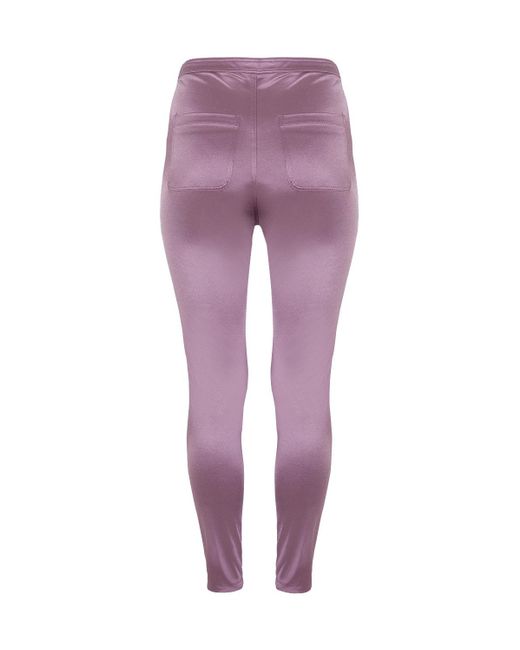 Nocturne Purple High Waisted Stirrup leggings