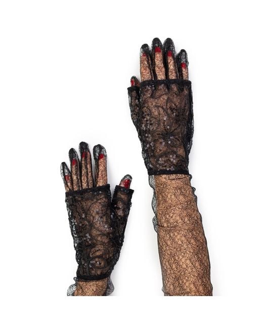 Azima Musayeva Black Inaya Gloves