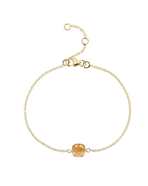 Auree Jewellery Metallic Brooklyn Citrine & Vermeil Bracelet