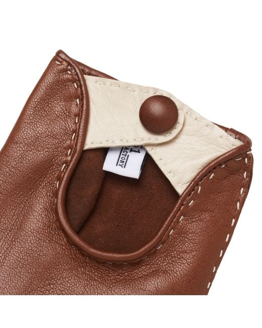 1861 Glove Manufactory Brown Neutrals Rome for men
