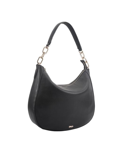 Paul Costelloe Black Bisbee Leather Shoulder Bag