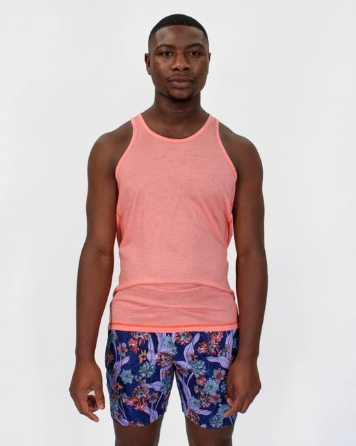 Lords of Harlech Blue John Ocean Floral Shorts for men