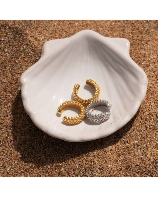 LINYA JEWELLERY Metallic Janet Cartilage Ear Cuff