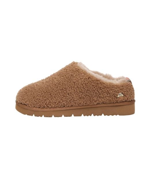 EverAu Australia Brown Snipe Plush Ankle Slippers