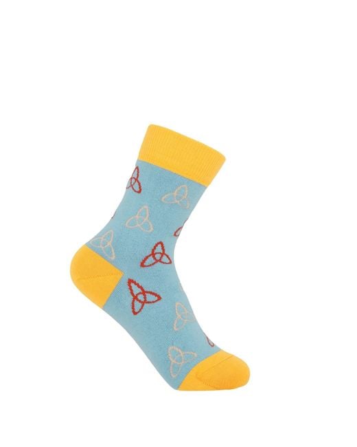 Peper Harow - Made in England Blue Tri & Classic Baby Socks Bundle