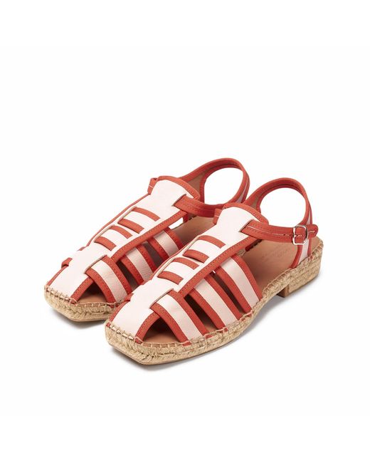 Naguisa Red Espadrilles