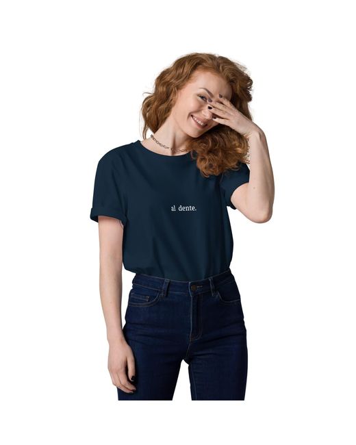 Anchor and Crew Blue Eleven Life, Al Dente Editions Organic Cotton T-Shirt