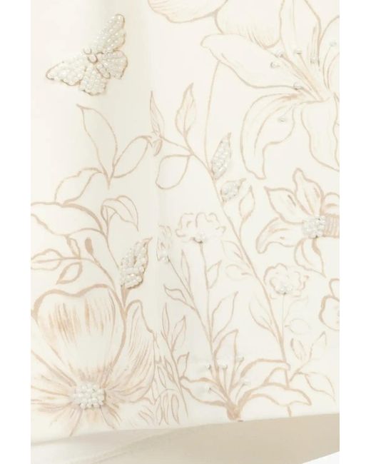 Rondooz White Pale Bloom